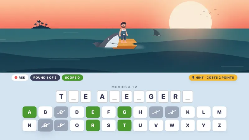 Hangman: Shark Waters on Apple TV